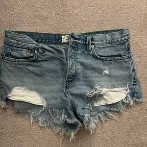 Free People -size 29 Jean shorts